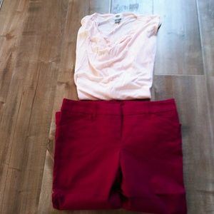 Lightly used top and pants
